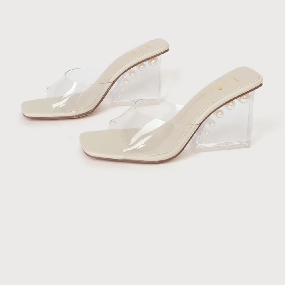 Pearl High Heel Sandals